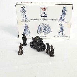 Liberty Falls Pewter Collection AH48 Stagecoach Set